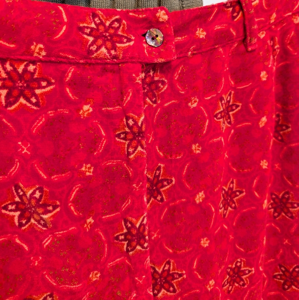 Oilily Crushed Velvet Pants
